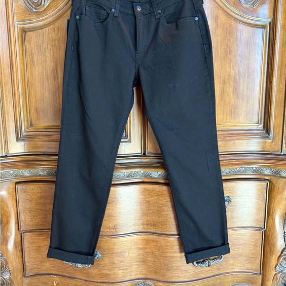 Rag & Bone Low-Rise Boyfriend Jeans Dylan Ankle Black - Picture 5 of 8